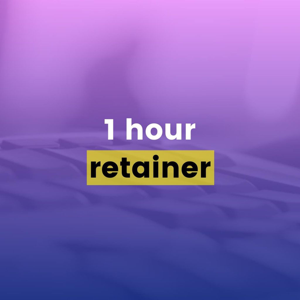 Drip Email Templates - 1 Hour Retainer