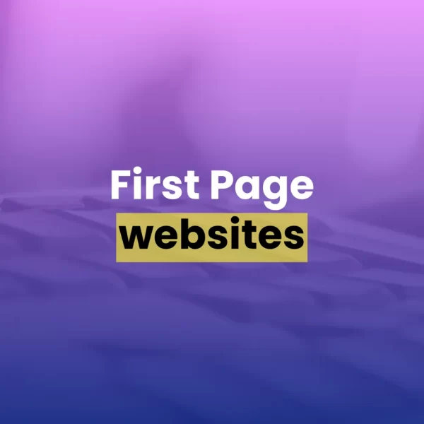 First Page Websites Course