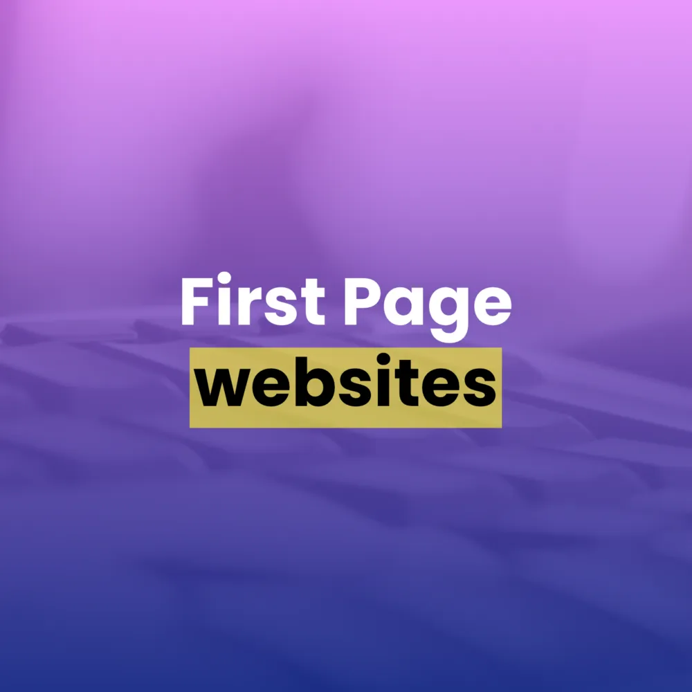 First Page Websites Course